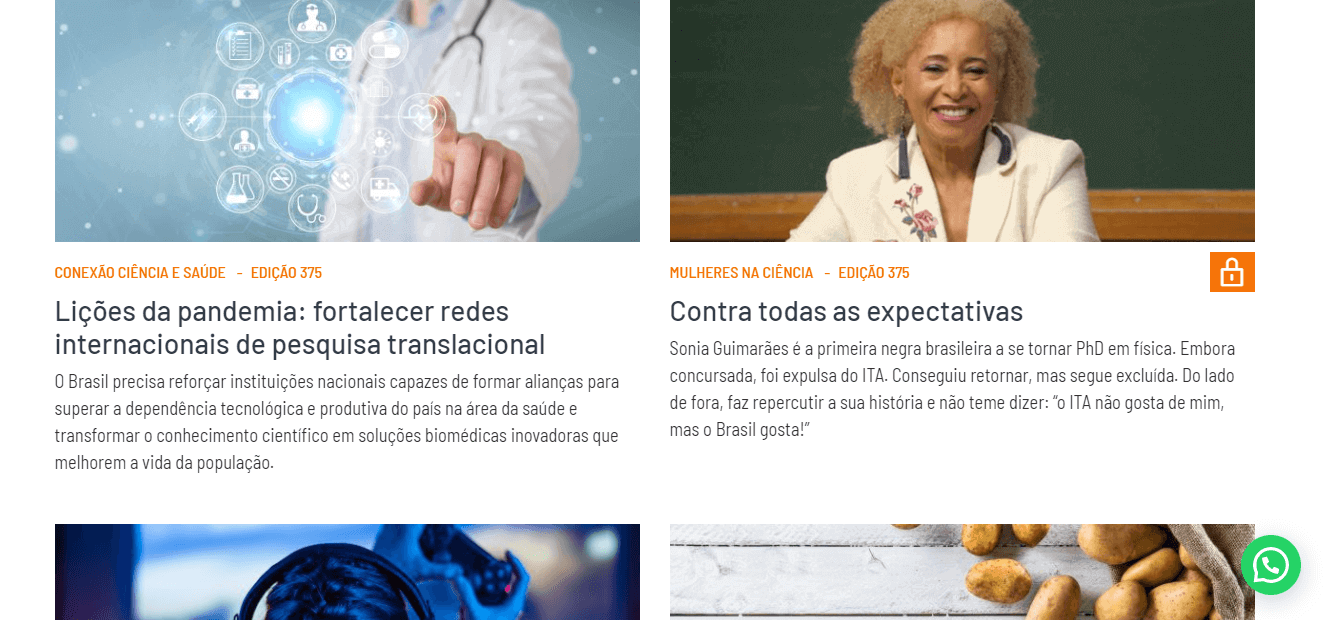 Print da tela inicial do site: Print da tela inicial do site: