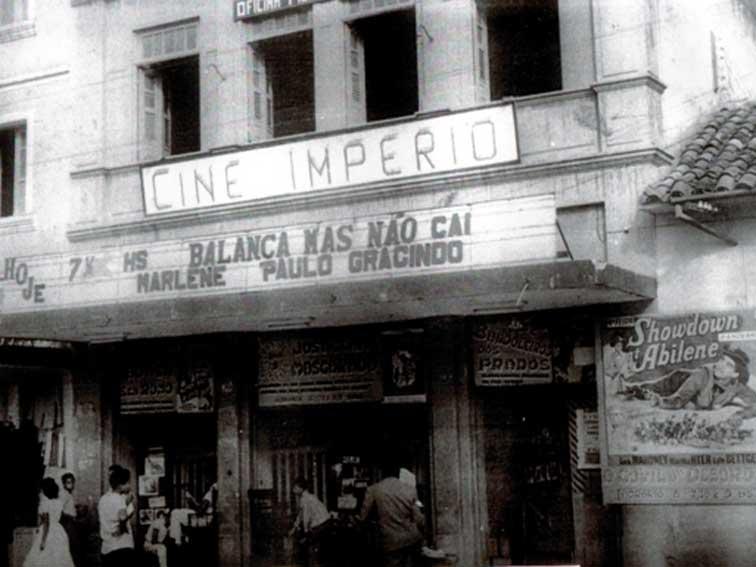 Fachada do Cine Império