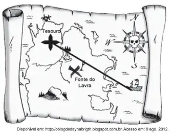 Um mapa é a representação reduzida e simplificada de uma localidade.   Um mapa é a representação reduzida e simplificada de uma localidade.
