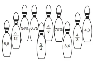 O boliche é um esporte cujo objetivo é derrubar, com uma bola, uma série de pinos alinhados em uma pista. O boliche é um esporte cujo objetivo é derrubar, com uma bola, uma série de pinos alinhados em uma pista.